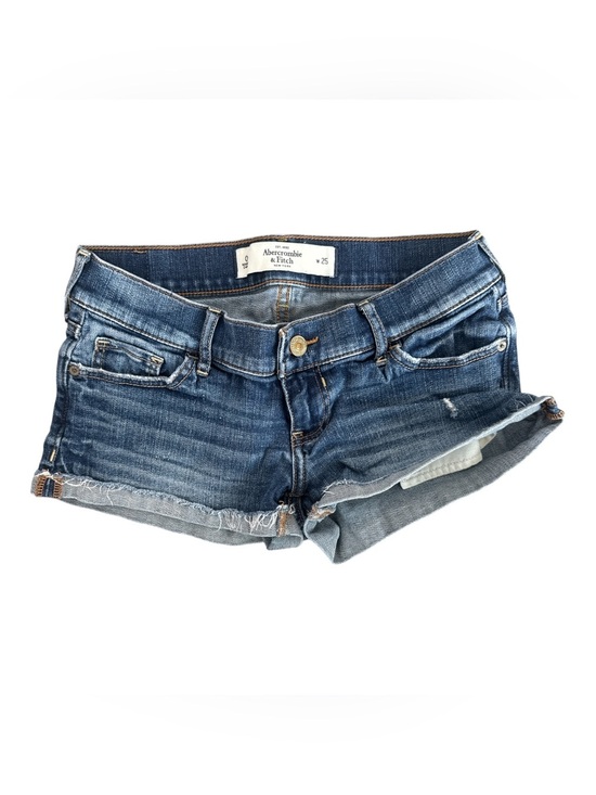 Abercrombie & Fitch Pants - Abercrombie & Fitch Women's Blue Denim Cutoff Shorts